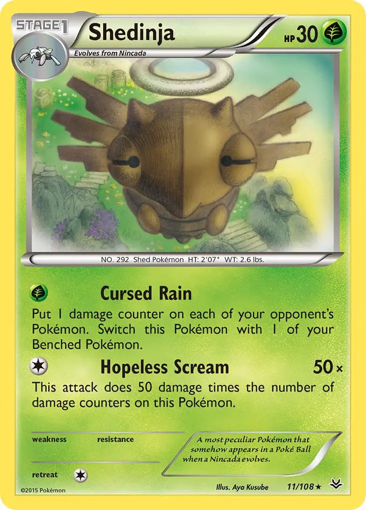 Shedinja (11/108) [XY: Roaring Skies] Pokémon