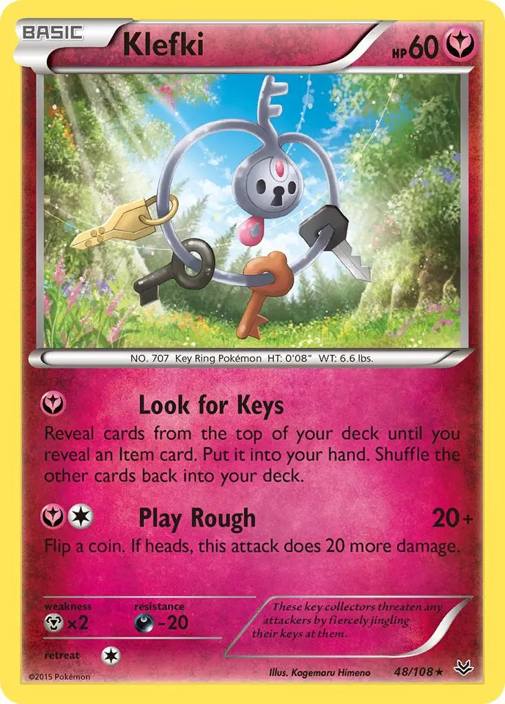 Klefki (48/108) [XY: Roaring Skies] Pokémon