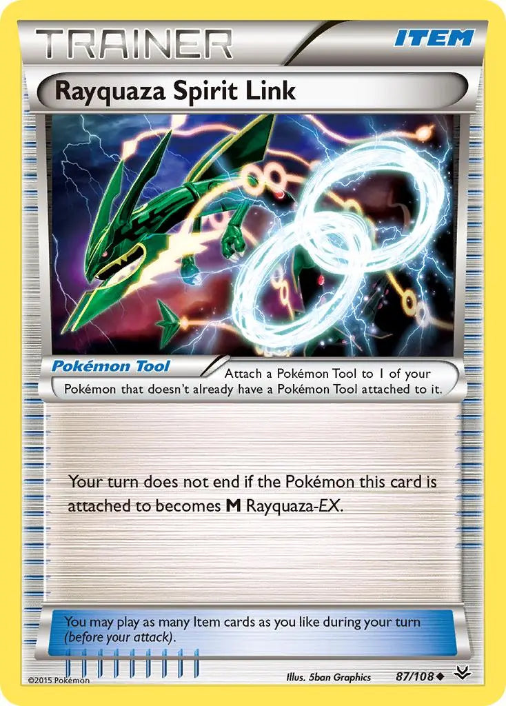 Rayquaza Spirit Link (87/108) [XY: Roaring Skies] Pokémon