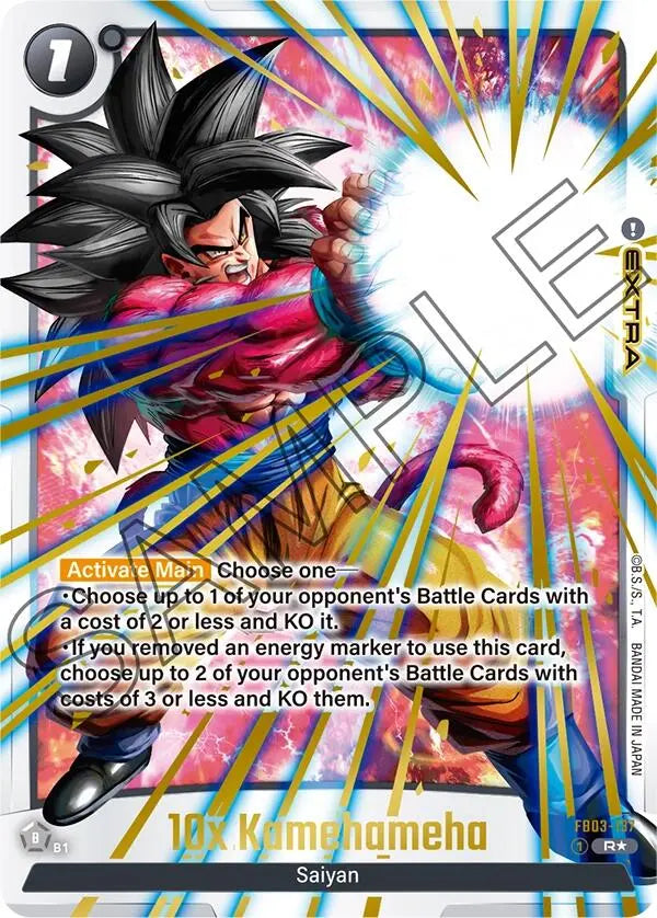 10x Kamehameha (Alternate Art) [Raging Roar] Dragon Ball Super: Fusion World