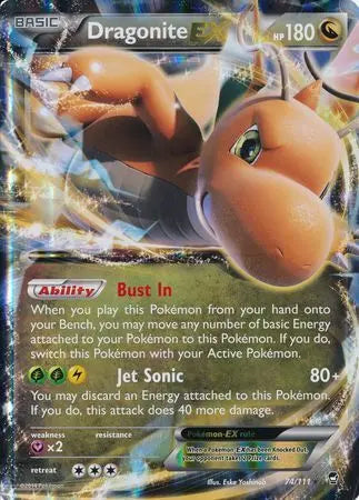 Dragonite EX (74/111) (Jumbo Card) [XY: Furious Fists] Pokémon