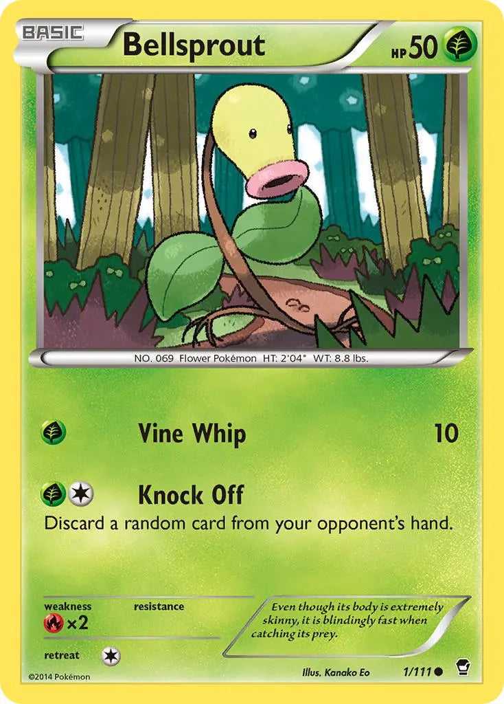 Bellsprout (1/111) [XY: Furious Fists] Pokémon