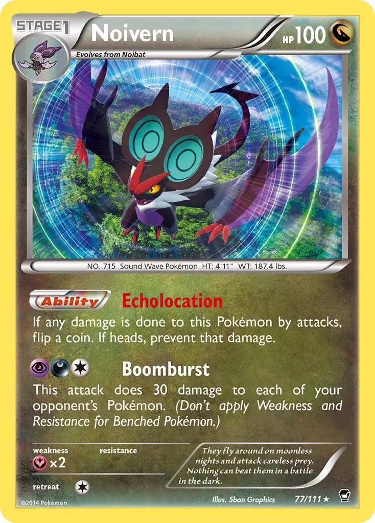 Noivern (77/111) [XY: Furious Fists] Pokémon