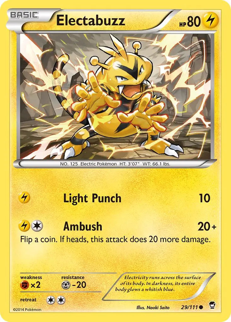 Electabuzz (29/111) [XY: Furious Fists] Pokémon