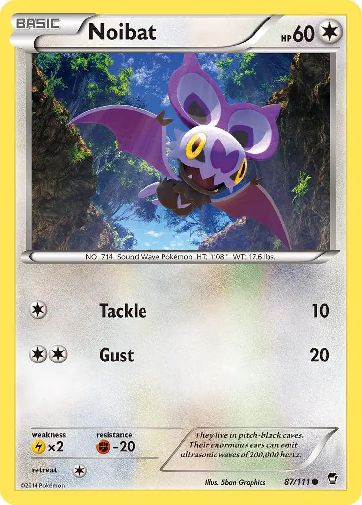 Noibat (87/111) [XY: Furious Fists] Pokémon