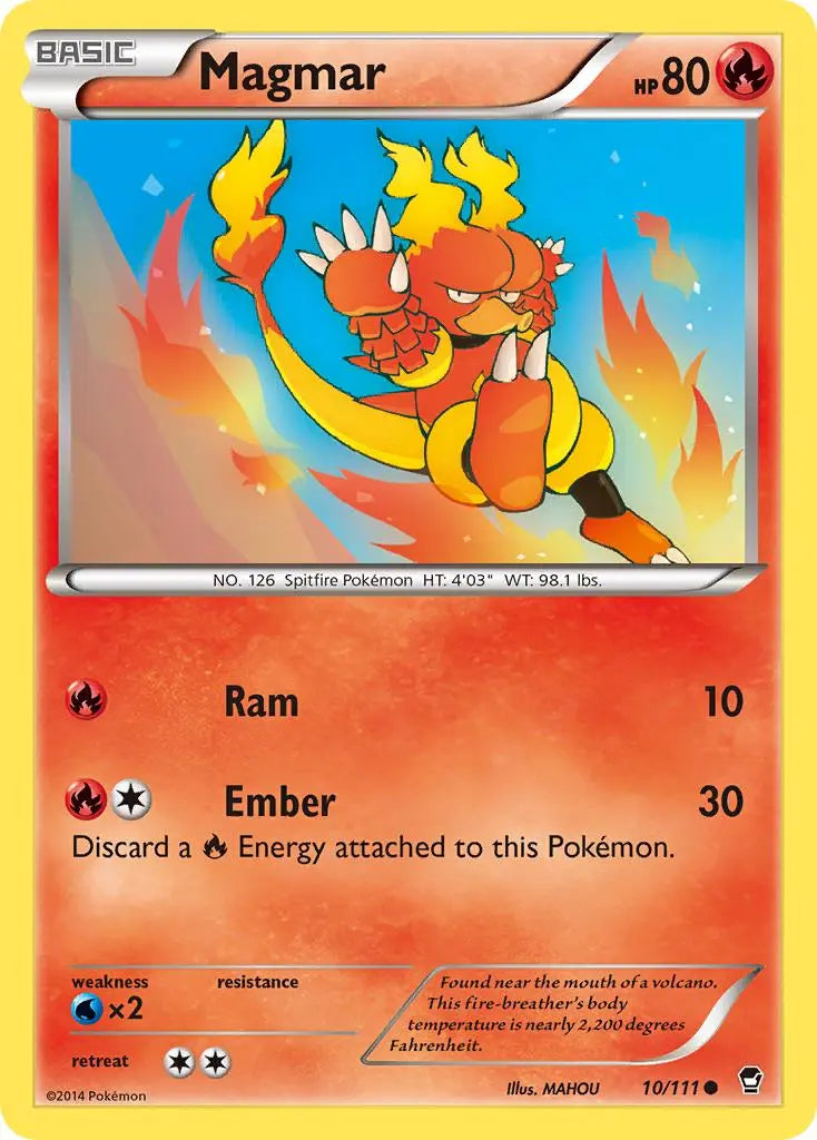 Magmar (10/111) [XY: Furious Fists] Pokémon