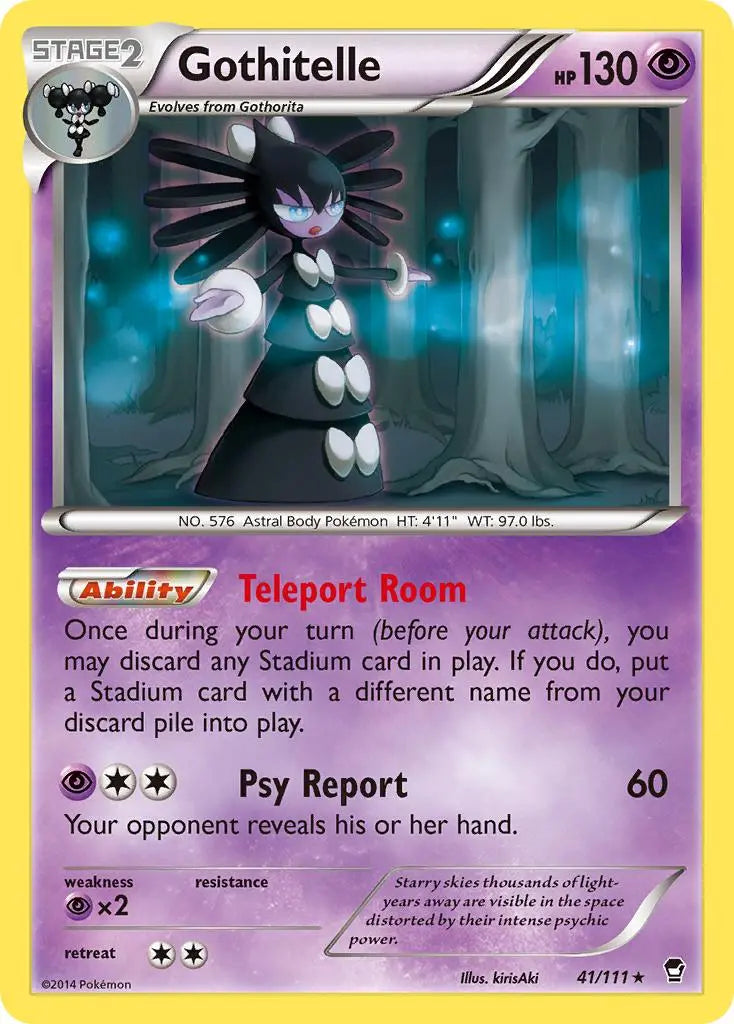 Gothitelle (41/111) [XY: Furious Fists] Pokémon