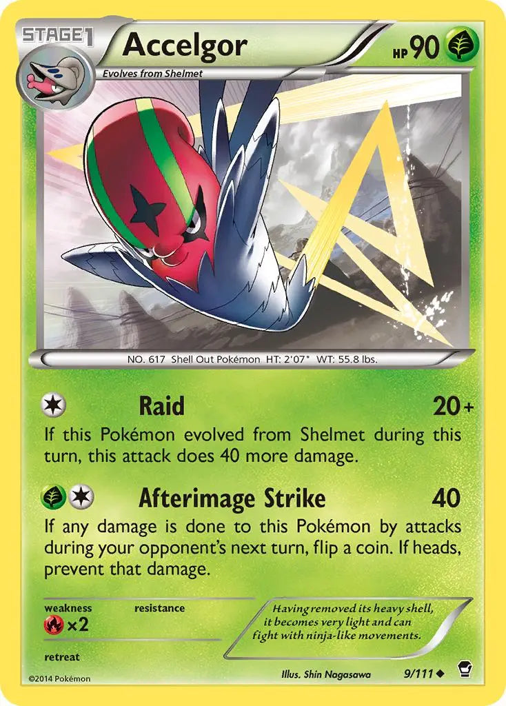 Accelgor (9/111) [XY: Furious Fists] Pokémon