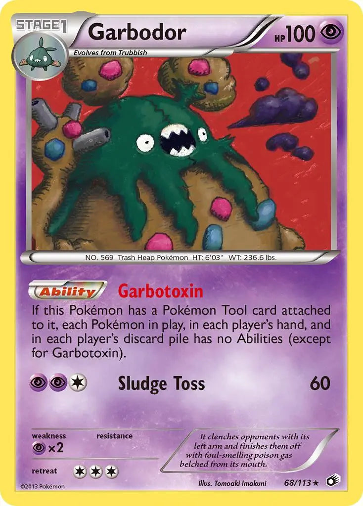 Garbodor (68/113) [Black & White: Legendary Treasures] Pokémon