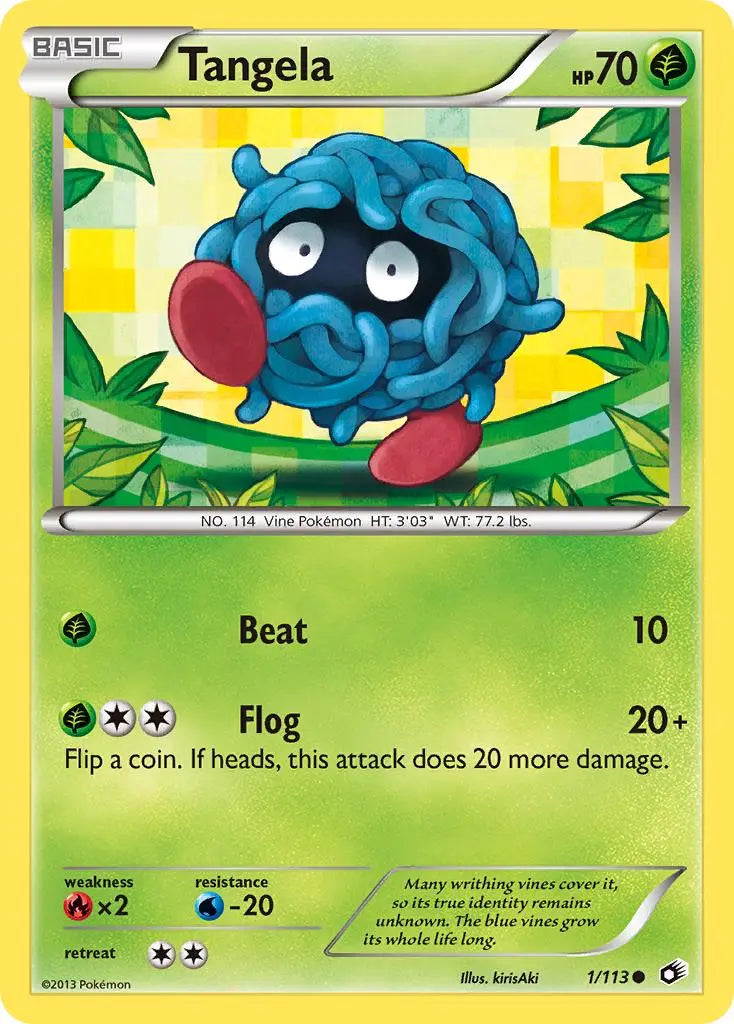 Tangela (1/113) [Black & White: Legendary Treasures] Pokémon