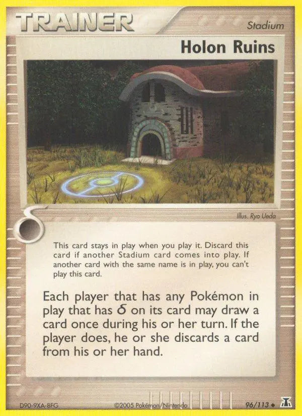 Holon Ruins (96/113) [EX: Delta Species] Pokémon