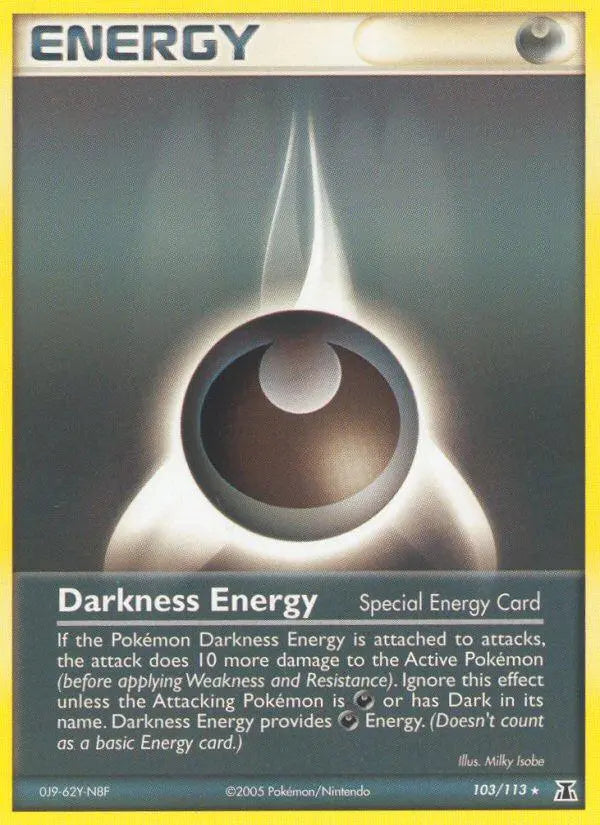 Darkness Energy (103/113) [EX: Delta Species] Pokémon