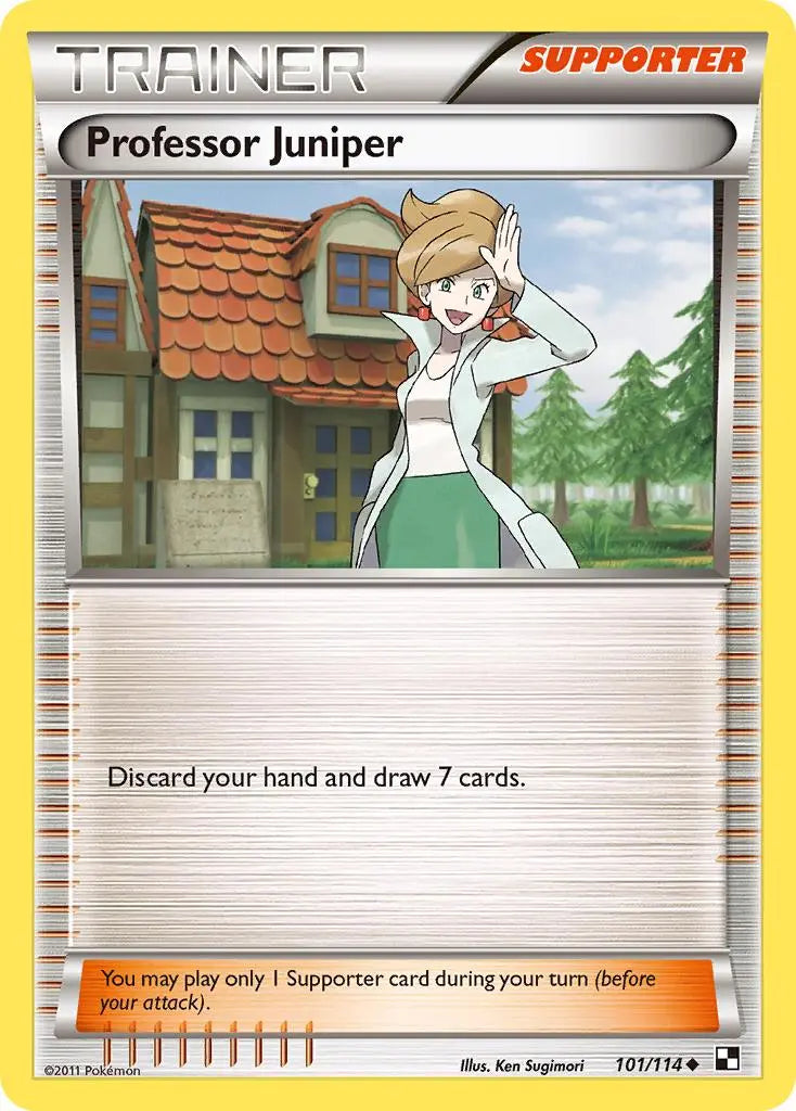 Professor Juniper (101/114) [Black & White: Base Set] Pokémon