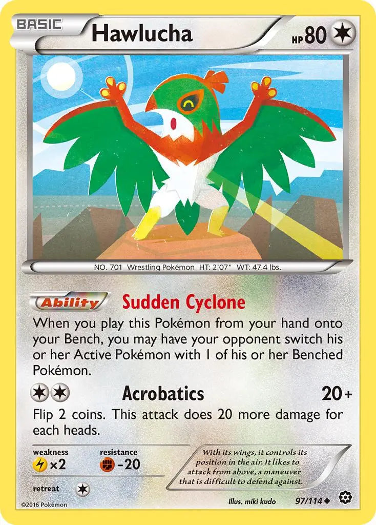 Hawlucha (97/114) [XY: Steam Siege] Pokémon