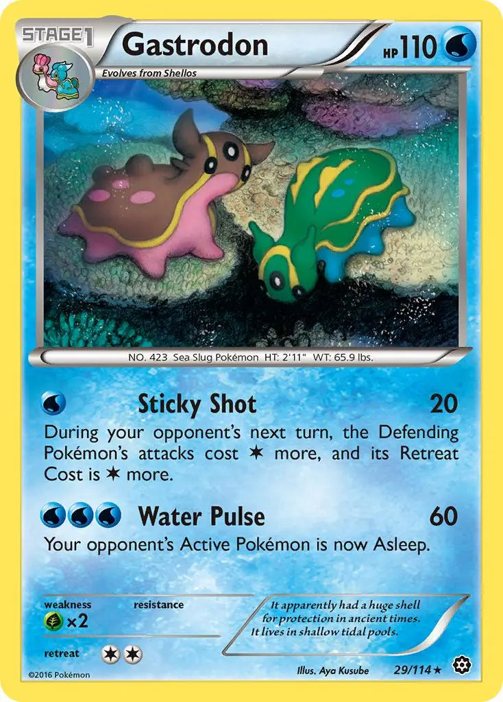 Gastrodon (29/114) [XY: Steam Siege] Pokémon