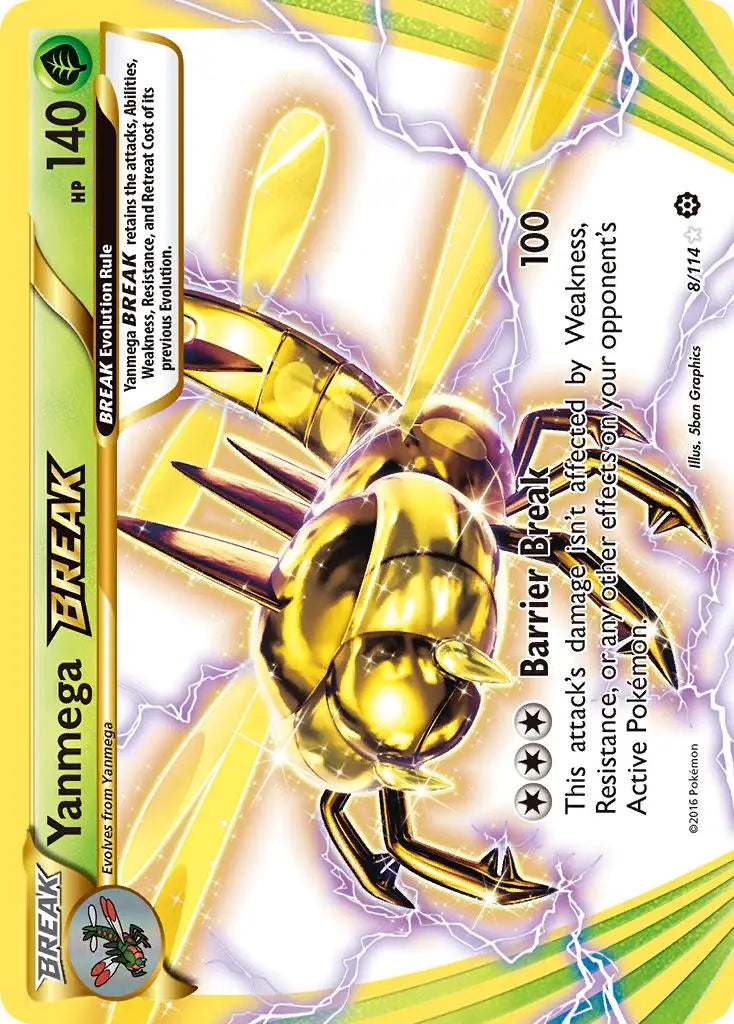 Yanmega BREAK (8/114) [XY: Steam Siege] Pokémon