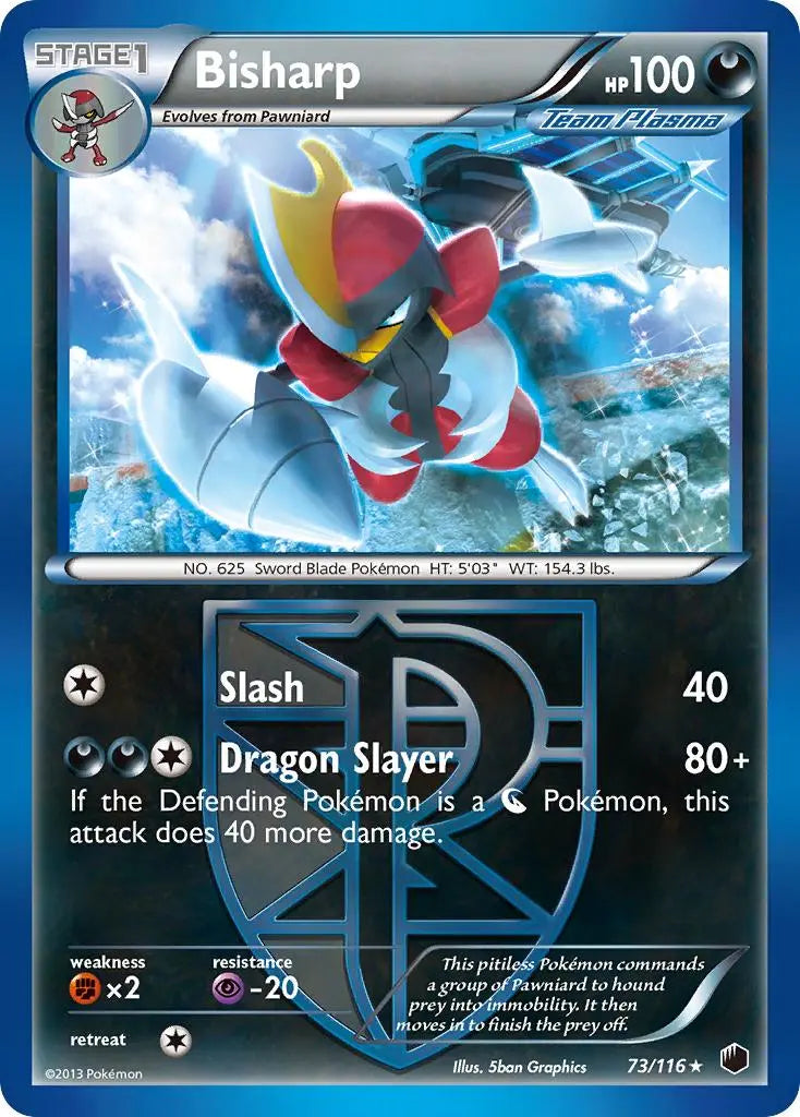 Bisharp (73/116) [Black & White: Plasma Freeze] Pokémon