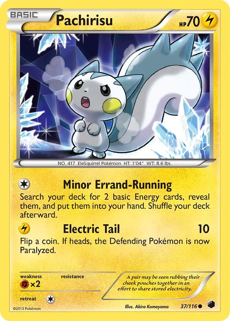 Pachirisu (37/116) [Black & White: Plasma Freeze] Pokémon