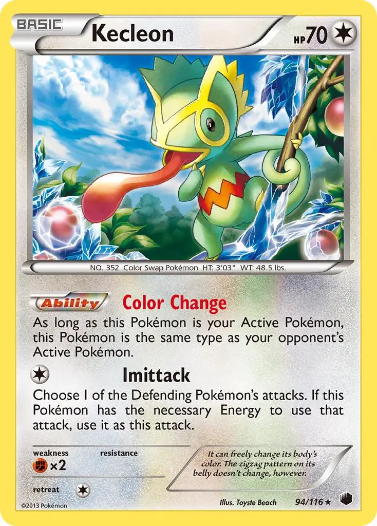 Kecleon (94/116) [Black & White: Plasma Freeze] Pokémon