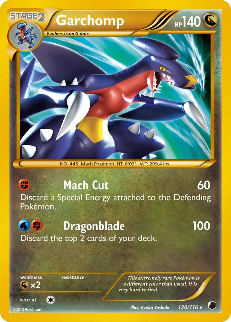 Garchomp (120/116) [Black & White: Plasma Freeze] Pokémon