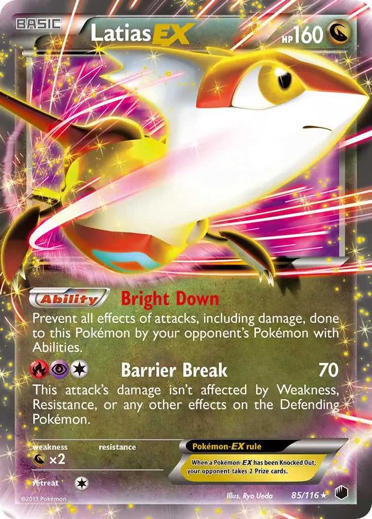 Latias EX (85/116) [Black & White: Plasma Freeze] Pokémon