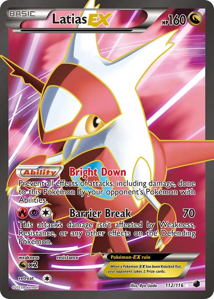 Latias EX (112/116) [Black & White: Plasma Freeze] Pokémon