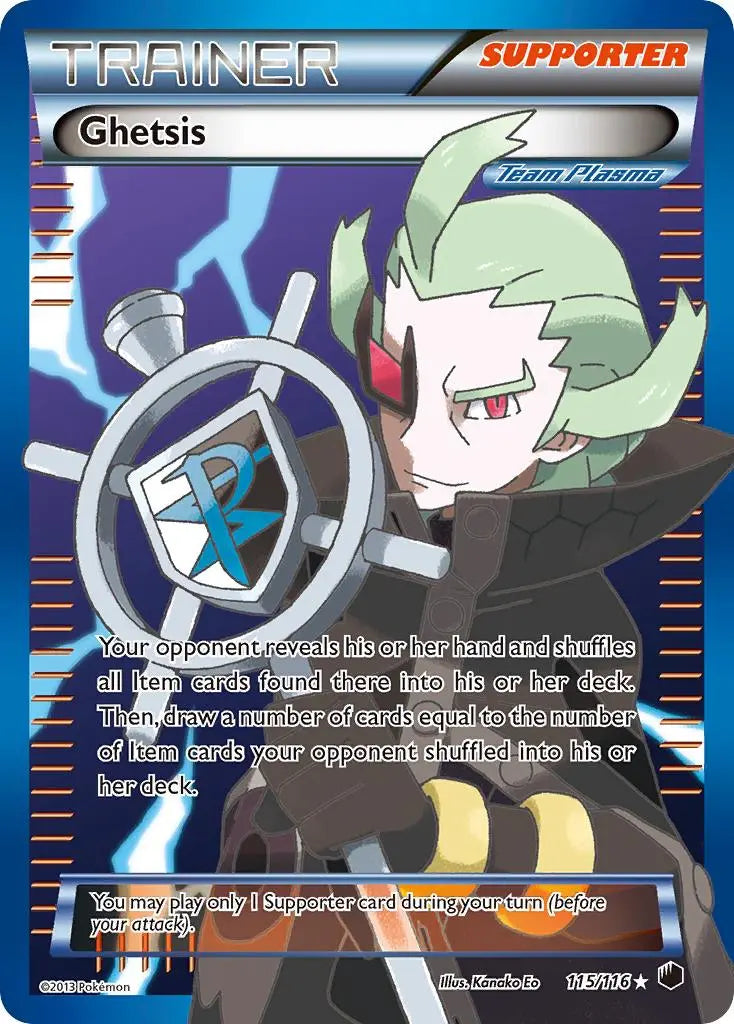 Ghetsis (115/116) [Black & White: Plasma Freeze] Pokémon