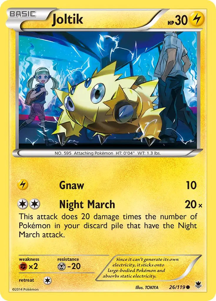 Joltik (26/119) [XY: Phantom Forces] Pokémon