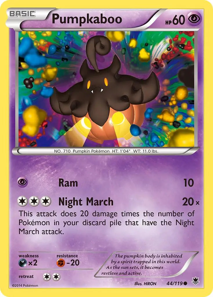 Pumpkaboo (44/119) [XY: Phantom Forces] Pokémon