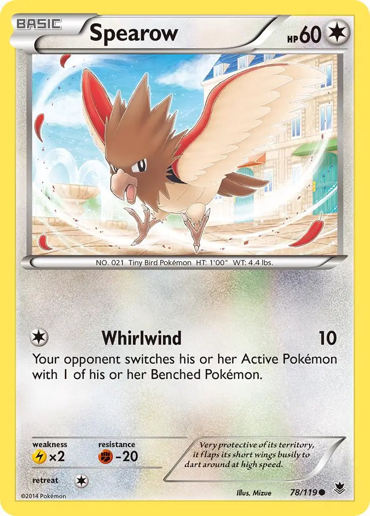 Spearow (78/119) [XY: Phantom Forces] Pokémon