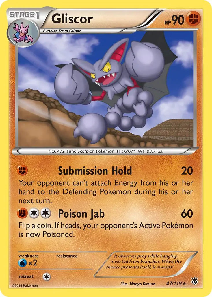 Gliscor (47/119) [XY: Phantom Forces] Pokémon