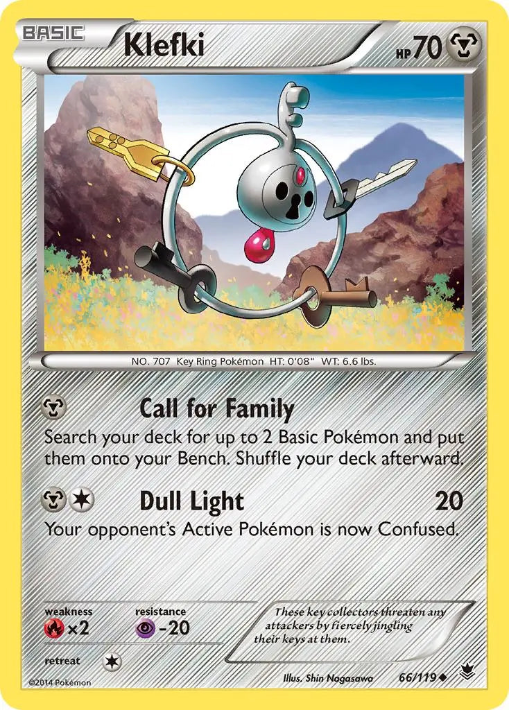 Klefki (66/119) [XY: Phantom Forces] Pokémon