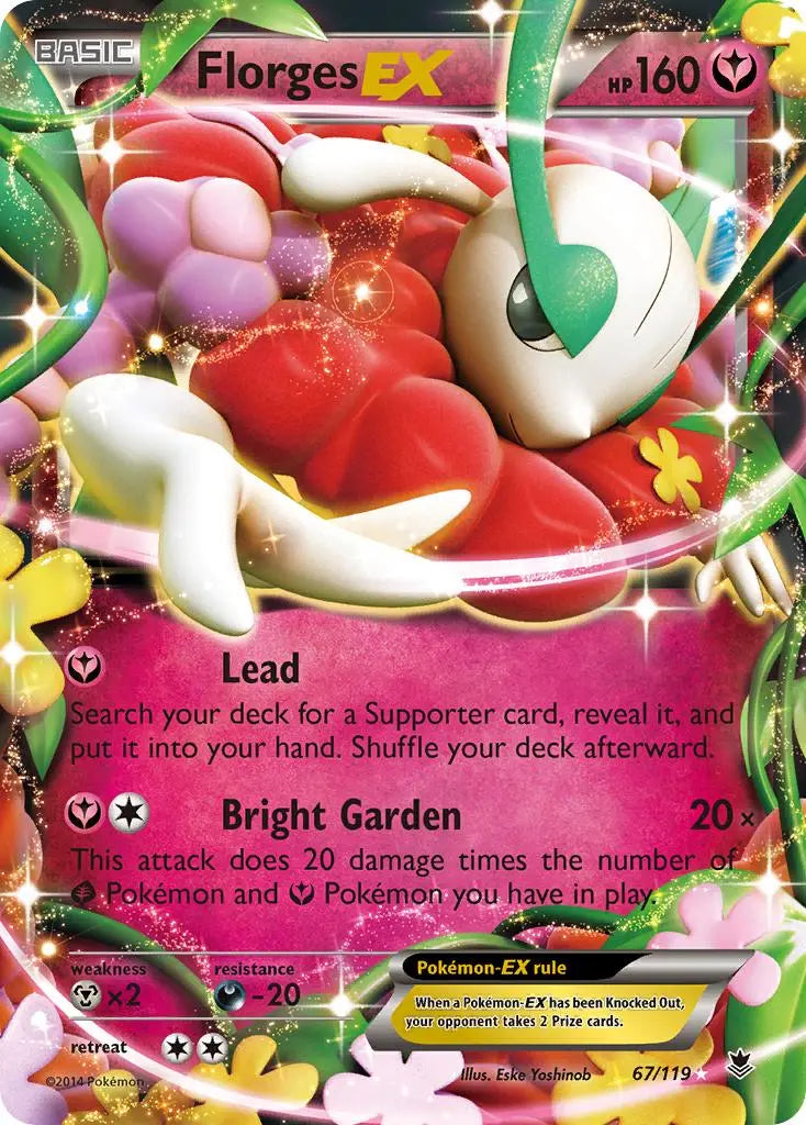 Florges EX (67/119) [XY: Phantom Forces] Pokémon
