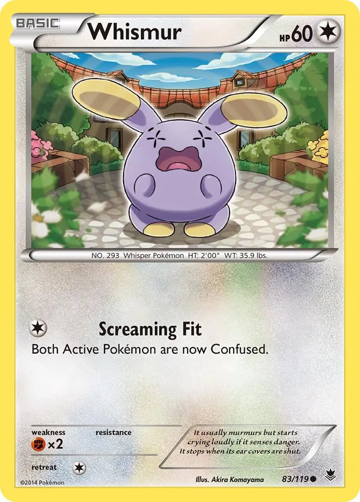 Whismur (83/119) [XY: Phantom Forces] Pokémon