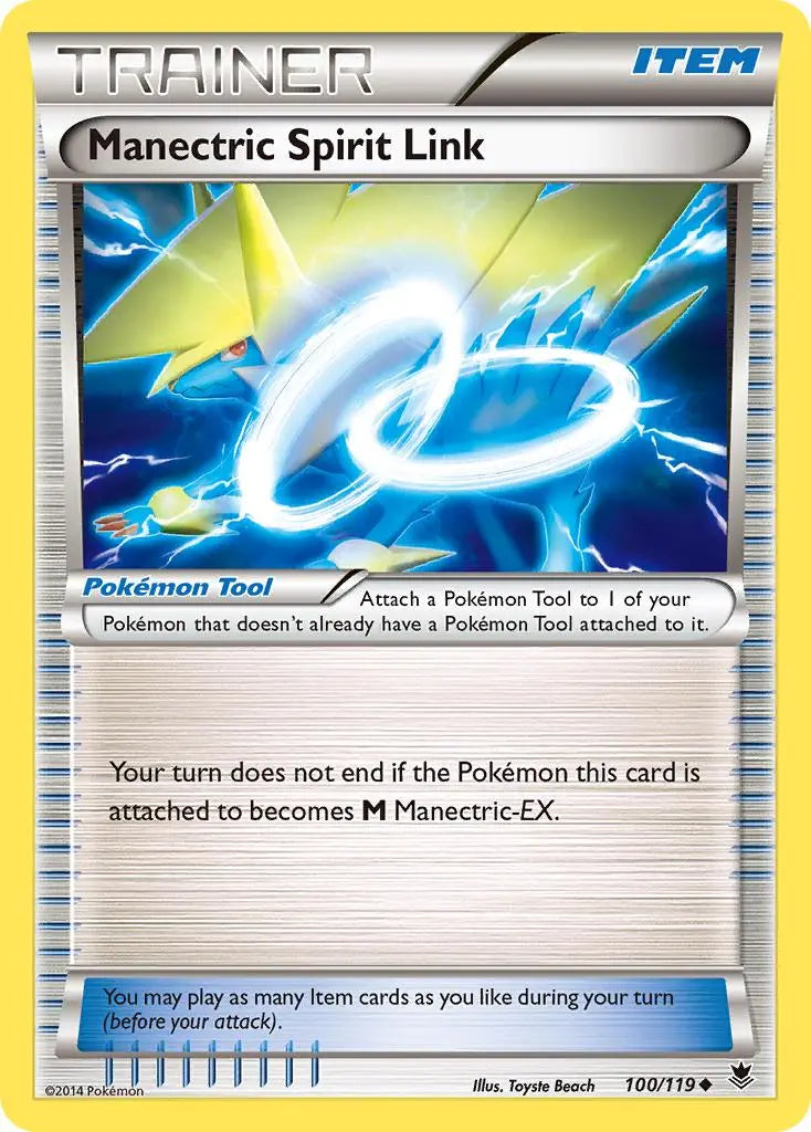 Manectric Spirit Link (100/119) [XY: Phantom Forces] Pokémon