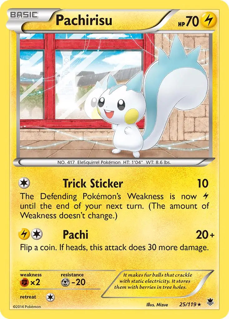 Pachirisu (25/119) [XY: Phantom Forces] Pokémon