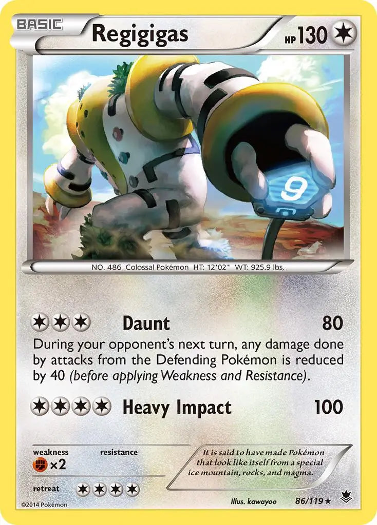 Regigigas (86/119) [XY: Phantom Forces] Pokémon