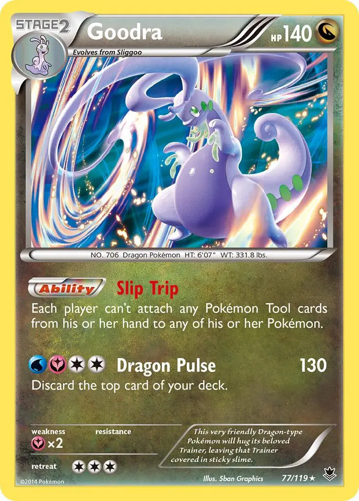 Goodra (77/119) [XY: Phantom Forces] Pokémon