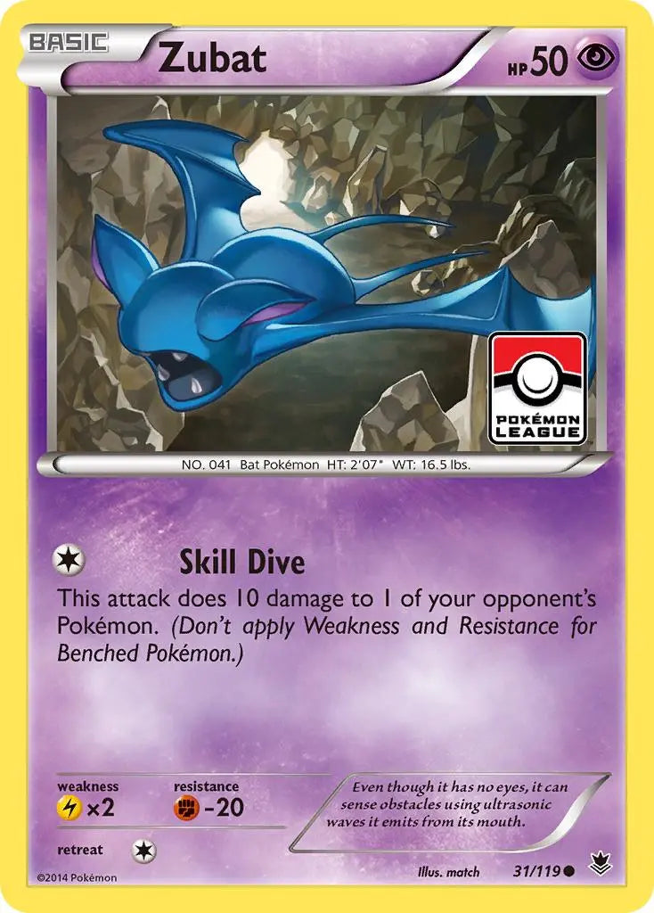 Zubat (31/119) [XY: Phantom Forces] Pokémon