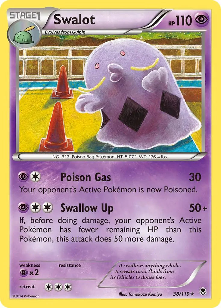 Swalot (38/119) [XY: Phantom Forces] Pokémon