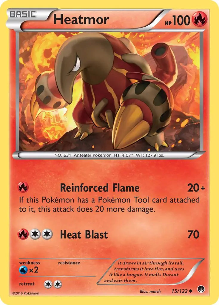 Heatmor (15/122) [XY: BREAKpoint] Pokémon