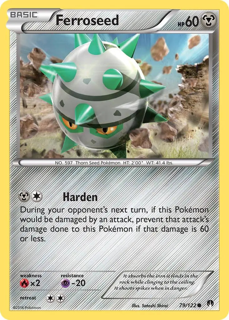 Ferroseed (79/122) [XY: BREAKpoint] Pokémon