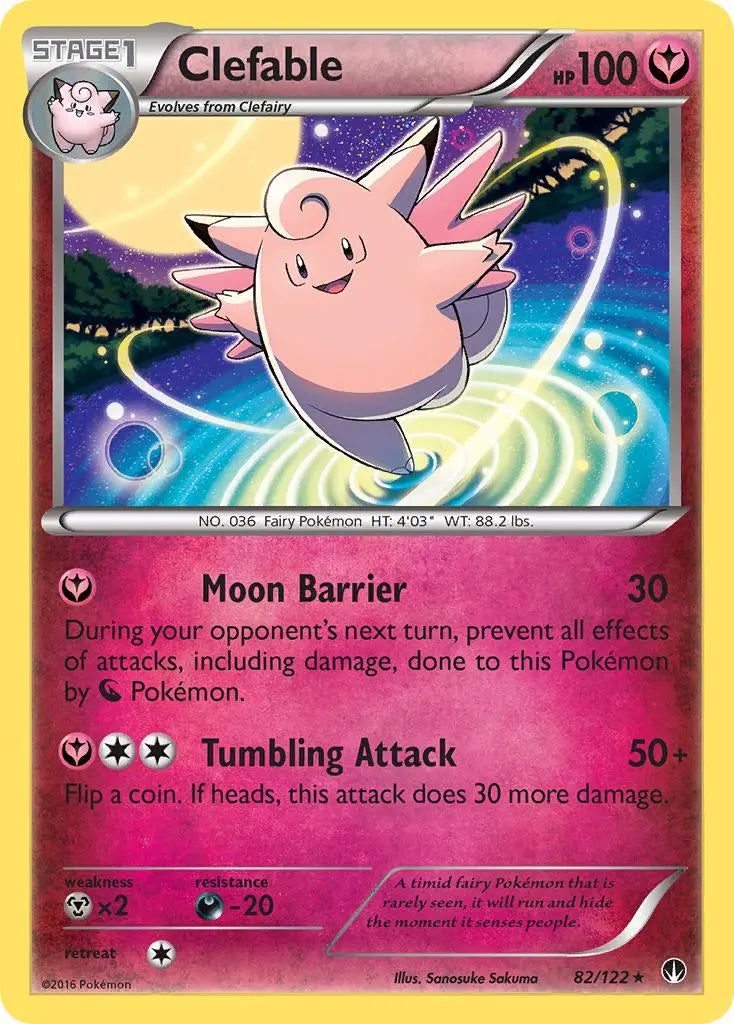 Clefable (82/122) [XY: BREAKpoint] Pokémon