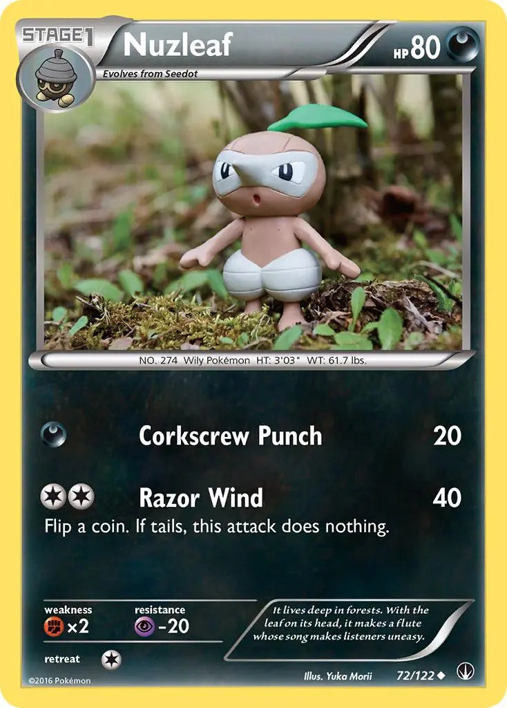 Nuzleaf (72/122) [XY: BREAKpoint] Pokémon