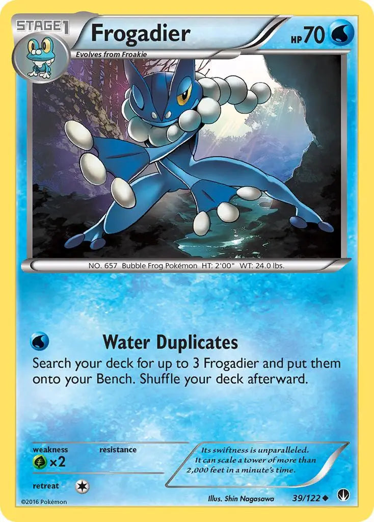 Frogadier (39/122) [XY: BREAKpoint] Pokémon