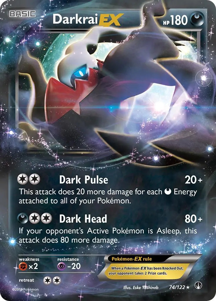 Darkrai EX (74/122) [XY: BREAKpoint] Pokémon