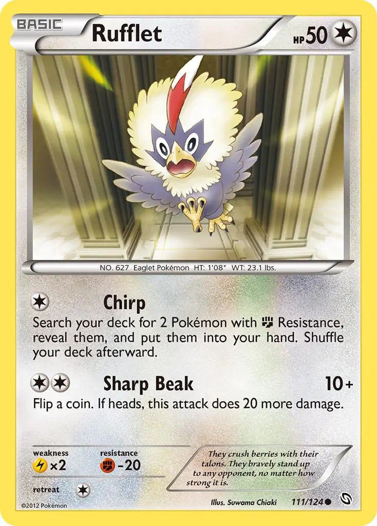 Rufflet (111/124) [Black & White: Dragons Exalted] Pokémon