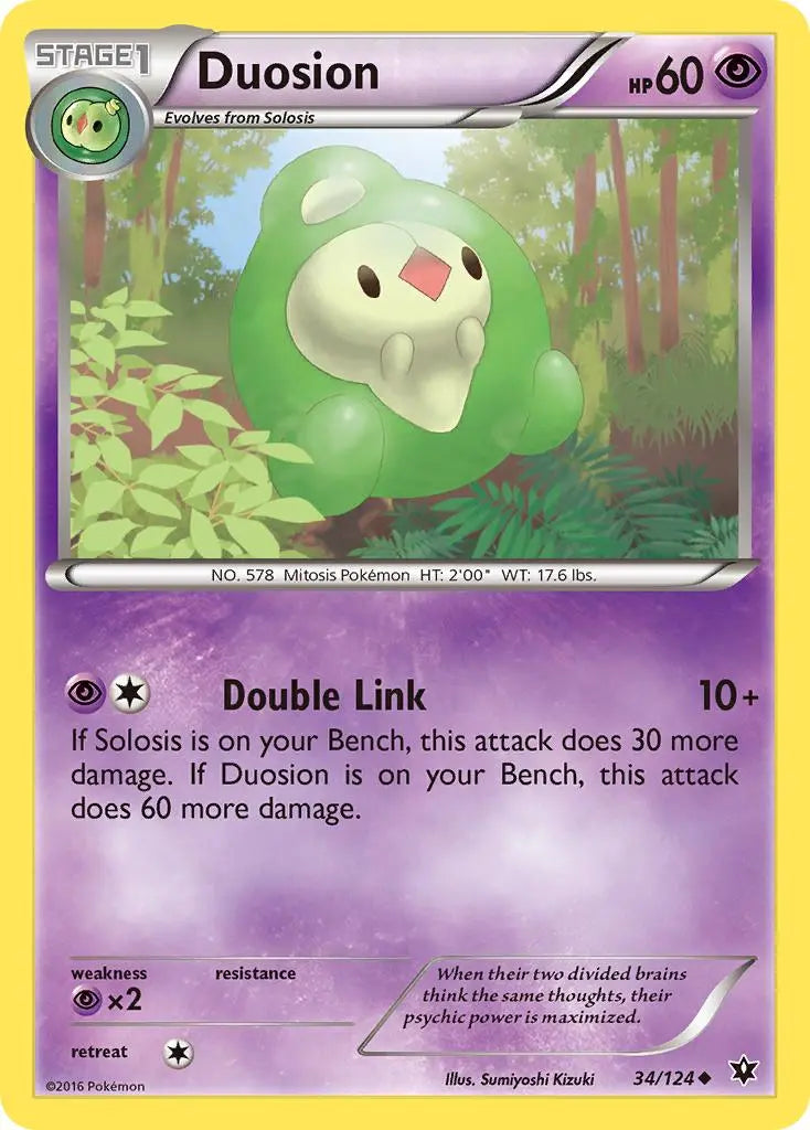 Duosion (34/124) [XY: Fates Collide] Pokémon