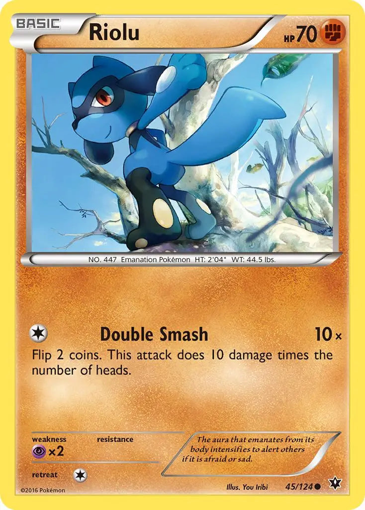Riolu (45/124) [XY: Fates Collide] Pokémon