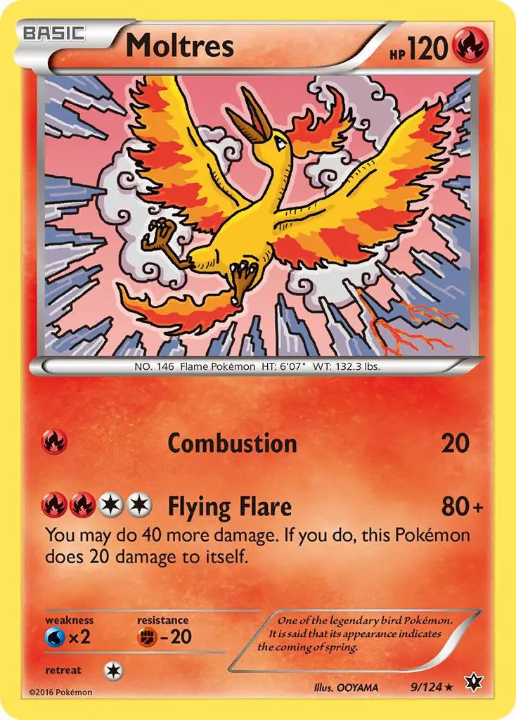 Moltres (9/124) [XY: Fates Collide] Pokémon